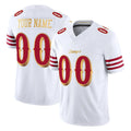 Johmsee Custom SF.49ers White 2025 Rivalries Collection Game Limited Any Name & Numbers Stitched Jerseys