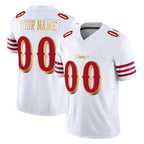 Johmsee Custom SF.49ers White 2025 Rivalries Collection Game Limited Any Name & Numbers Stitched Jerseys