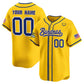 Custom Savannah Bananas Active Player Yellow Vapor Limited Stitched Baseball Jersey