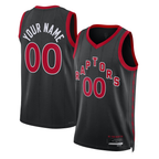 Johmsee Custom T.Raptors Black 2022-23 Swingman Jerseys - Statement Edition