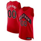 Johmsee Custom T.Raptors Red 2020-21 Authentic Jerseys - Icon Edition