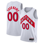 Johmsee Custom T.Raptors White Swingman Jerseys - Association Edition