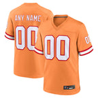 Johmsee Custom TB.Buccaneers Secondary Alternate Throwback Game Stitched Jerseys
