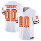 Johmsee Custom TB.Buccaneers White Vapor F.U.S.E. Limited Stitched Jerseys