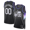 Johmsee Custom U.Jazz Black 2025 Swingman Jerseys - Statement Edition