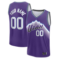 Johmsee Custom U.Jazz Fanatics Purple Fast Break Replica Custom Jerseys - Icon Edition