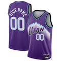 Johmsee Custom U.Jazz Purple Swingman Jerseys - Icon Edition