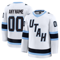 Johmsee Custom U.Mammoth White Away Premium Jerseys