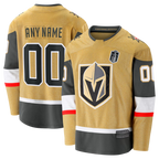 Johmsee Custom VG.Knights Gold 2026 Stanley Cup Final Breakaway Jerseys