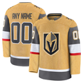 Johmsee Custom VG.Knights Gold Home Premium Jerseys