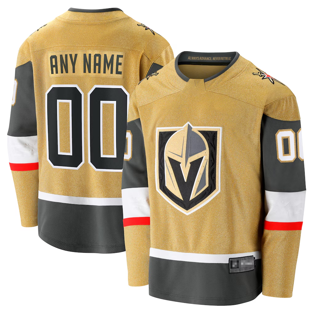 Johmsee Custom VG.Knights Home Breakaway Jerseys