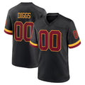 Johmsee Custom W.Commanders Black Limited Home Game Any Name & Numbers Stitched Jerseys