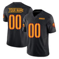 Johmsee Custom W.Commanders Black Limited Vapor F.U.S.E. Home Game Any Name & Numbers Stitched Jerseys