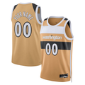 Johmsee Custom W.Wizards Gold 2025-26 City Edition Swingman Jerseys