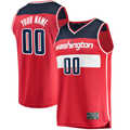 Johmsee Custom W.Wizards Red Fast Break Replica Jerseys - Icon Edition
