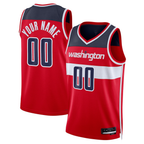Johmsee Custom W.Wizards Red Swingman Jerseys - Icon Edition