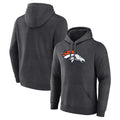 Johmsee D.Broncos Ash One Color Pullover Hoodie Limited Blank Player Stitched Jerseys