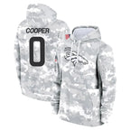 Johmsee D.Broncos #0 Jonathon Cooper Player Arctic Camo Salute to Service Hoodies Limited Game Stitched Jerseys