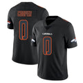 Johmsee D.Broncos #0 Jonathon Cooper Player Black Impact Limited Game Stitched Jerseys