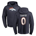 Johmsee D.Broncos #0 Jonathon Cooper Player Navy Pullover Hoodie Limited Stitched Jerseys