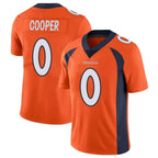 Johmsee D.Broncos #0 Jonathon Cooper Player Orange Color Vapor Untouchable Limited Game Stitched Jerseys