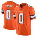 Johmsee D.Broncos #0 Jonathon Cooper Player Orange Vapor Untouchable Limited Home Game Stitched Jerseys