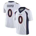 Johmsee D.Broncos #0 Jonathon Cooper Player White Vapor Untouchable Limited Home Game Stitched Jerseys