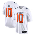 Johmsee D.Broncos #10 Bo Nix Player White Fashion Limited Game Stitched Jerseys