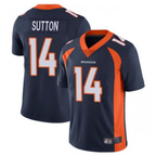 Johmsee D.Broncos #14 Courtland Sutton Player Navy Limited Stitched Jerseys