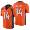 Johmsee D.Broncos #14 Courtland Sutton Player Orange Limited Stitched Jerseys