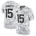 Johmsee D.Broncos #15 Nik Bonitto Player Arctic Camo Salute to Service Limited Stitched Jerseys