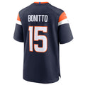 Johmsee D.Broncos #15 Nik Bonitto Player Navy Home Game Stitched Jerseys
