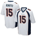 Johmsee D.Broncos #15 Nik Bonitto Player White Game Stitched Jerseys
