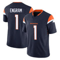 Johmsee D.Broncos #1 Evan Engram Player Navy Limited Vapor F.U.S.E. Home Game Stitched Jerseys