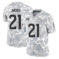 Johmsee D.Broncos #21 Riley Moss Player Arctic Camo Salute To Service Limited Stitched Jerseys