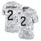 Johmsee D.Broncos #2 Pat Surtain II Player Arctic Camo Salute To Service Limited Stitched Jerseys