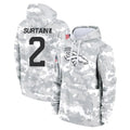 Johmsee D.Broncos #2 Pat Surtain II Player Arctic Camo Salute to Service Hoodies Limited Game Stitched Jerseys