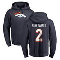 Johmsee D.Broncos #2 Pat Surtain II Player Navy Pullover Hoodie Limited Stitched Jerseys