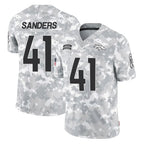 Johmsee D.Broncos #41 Drew Sanders Player Arctic Camo Salute To Service Limited Stitched Jerseys