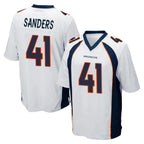 Johmsee D.Broncos #41 Drew Sanders Player White Game Stitched Jerseys