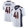 Johmsee D.Broncos #41 Drew Sanders Player White Vapor Untouchable Limited Home Game Stitched Jerseys