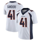Johmsee D.Broncos #41 Drew Sanders Player White Vapor Untouchable Limited Home Game Stitched Jerseys