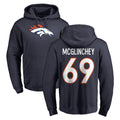 Johmsee D.Broncos #69 Mike McGlinchey Player Navy Pullover Hoodie Limited Stitched Jerseys