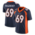 Johmsee D.Broncos #69 Mike McGlinchey Player Navy Vapor Untouchable Limited Game Stitched Jerseys