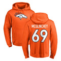 Johmsee D.Broncos #69 Mike McGlinchey Player Orange Pullover Hoodie Limited Stitched Jerseys