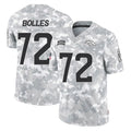 Johmsee D.Broncos #72 Garett Bolles Player Arctic Camo Salute To Service Limited Stitched Jerseys