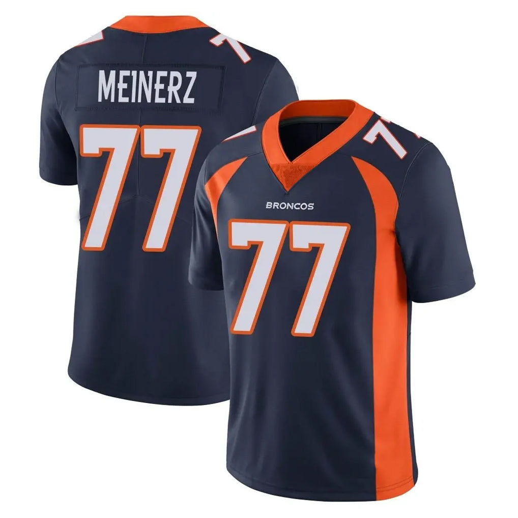 Johmsee D.Broncos #77 Quinn Meinerz Player Navy Vapor Untouchable Limited Game Stitched Jerseys