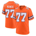 Johmsee D.Broncos #77 Quinn Meinerz Player Orange Alternate Collection Throwback Game Stitched Jerseys