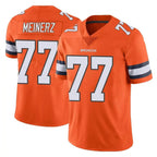 Johmsee D.Broncos #77 Quinn Meinerz Player Orange Vapor Untouchable Limited Home Game Stitched Jerseys
