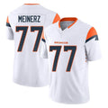 Johmsee D.Broncos #77 Quinn Meinerz Player White Limited Vapor F.U.S.E. Home Game Stitched Jerseys
